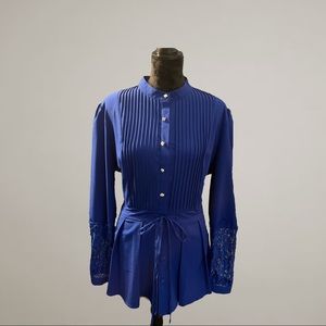 Sexy Hollow Out Lace Blouse Shirt